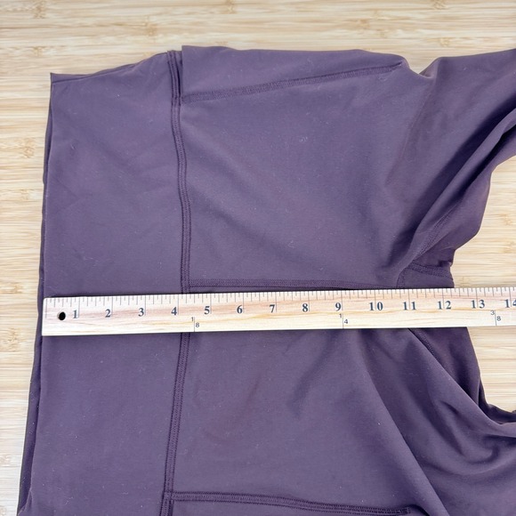 prAna Women's Burgundy High Waisted Leggings Athleisure Yoga Pants XL - Picture 5 of 10